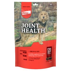 Elanco Synovi G3 Soft Chews Glucosamine Joint Supplement for Dogs, 120 count - Image 1