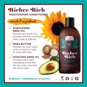 Uncle Funky's Daughter Richee Rich Moisturizing Conditioner, 8 oz - Image 3