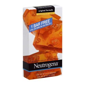 Neutrogena Transparent Facial Bar Unscented Pack, (Pack of 6) - Image 4