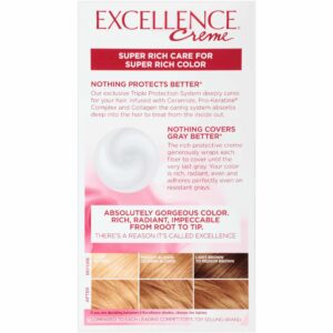 L'Oreal Excellence #7G Dark Gold Blonde Hair Color, 1 ct - Image 2