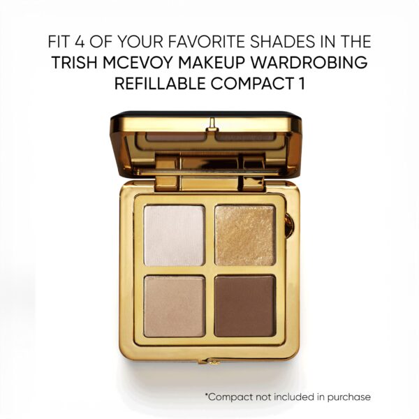 Trish McEvoy Glaze Eye Shadow Refill, Caf? Latte, 0.04 OZ / 1.4 G - Image 4