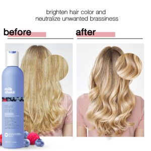 milk_shake Silver Shine Light Purple Shampoo for Blonde Hair - Blonde Toner for Brassy Hair - Image 6