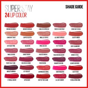 Maybelline SuperStay 24, 2-Step Liquid Lipstick, Extreme Aubergine - Image 5