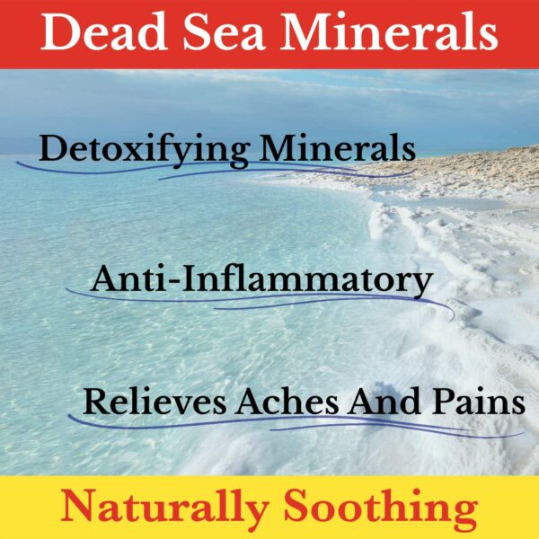 Dead Sea Warehouse ? Amazing Minerals Original Face & Body Bar ? 3.5 OZ ? Dead Sea Salt Soap ? All Natural ? Soothes & Supports Healthy Skin ? Vegan - Image 6