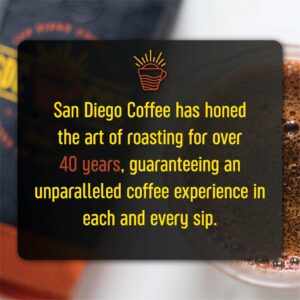 San Diego Coffee 5 Star Blend, Dark Roast, Whole Bean Coffee, 5-Pound Bag Caf? en grano tostado - Image 5