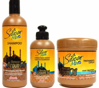 Silicon Mix Moroccan Argan Oil 3 in 1 Set