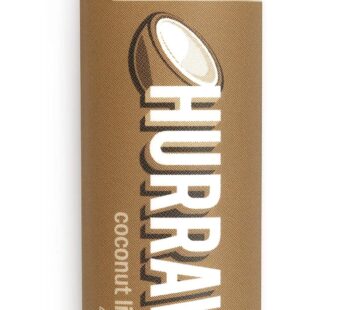 Hurraw! Coconut Lip Balm: Organic, Certified Vegan, Cruelty and Gluten Free. Non-GMO, 100% Natural Ingredients. Bee, Shea, Soy and Palm Free. Made in USA