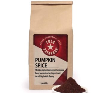Lola Savannah Pumpkin Spice Ground Caffeinated Coffee, 2lb