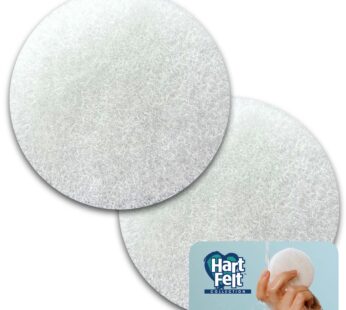 HartFelt Round Face Scrubber for Women | Reusable Facial Sponges for Daily Cleansing | Facial Exfoliating Pads for Removing Dead Skin, Dirt & Makeup |