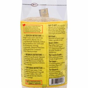 Bob's Red Mill Scottish Oatmeal, 20 Oz (4 Pack) - Image 3