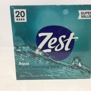 :Zest Bar Soap Aqua 4oz Bar Soaps - 20 Bar - Image 2