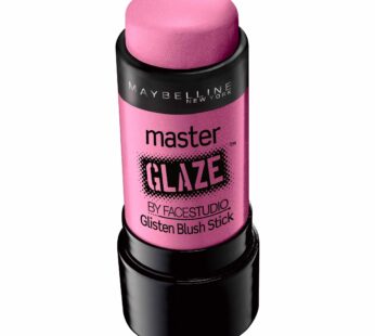 Maybelline New York Face Studio Master Glaze Glisten Blush Stick, Pink Fever, 0.24 Ounce