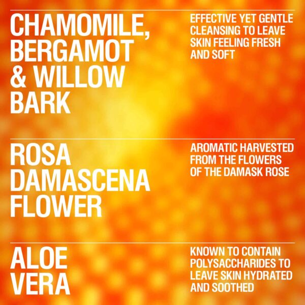Grown Alchemist Gentle Gel Facial Cleanser with Bergamot and Rosebud. Hydrating Exfoliating Face Wash with Willow Bark, a Salicylic Acid Alternative. - Image 3