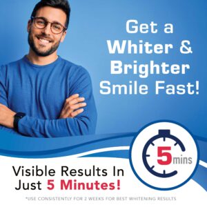 Plus White Speed Whitening Gel - Works in 5 Minutes - Professional Teeth Whitening w/Dentist Approved Ingredient (2 oz) - Image 2