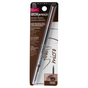 Maybelline Brow Precise Micro Eyebrow Pencil Makeup, Auburn, 0.002 oz. - Image 2