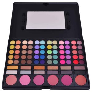 SHANY Festival Ready Palette - Highly Pigmented Blendable Eye shadows, Makeup Blush and Face powder Makeup Kit with 78 Colors - Makeup Palette - Image 8