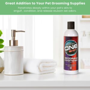 Best Shot ONE SHOT Deodorizing Conditioner, Hydrating and Moisturizing Conditioner for Dogs, Cats, Horses, and Livestock, Removes Stubborn Odors, 16 O - Image 5