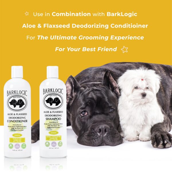 BarkLogic Deodorizing Lemon Dog Shampoo - Sulfate Free, No Phthalates, No Parabens, No PEG's, Made with Naturally Derived Ingredients - Image 9
