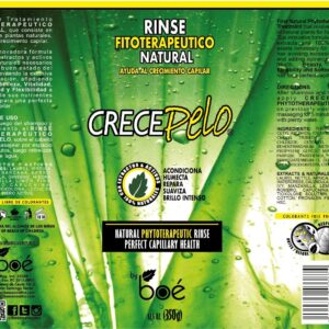 BOE Crece Pelo Shampoo + Rinse 12 oz "Combo Set!!" - Image 6