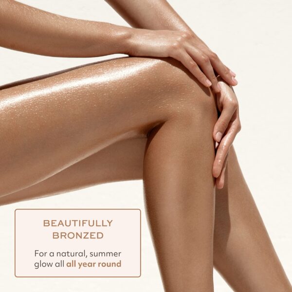 Botanic Tree Self Tanner - Sunless Tanner for Natural-Looking Fake Tan-Herbal Self Tanning Lotion for Flawless Bronzer Skin-Instant Face and Body Tann - Image 8