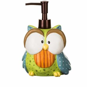 Borders Unlimited Owl Lotion/Soap Pump Who's Hoo, Multi - Image 1