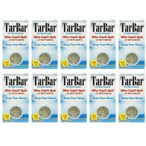 TarBar Cigarette Filters, 10 Packs, Compare with nic out, tarblock or tarstop - Image 1