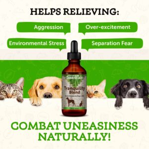 Animal Essentials Tranquility Blend Herbal Formula for Dogs & Cats, 2 fl oz - Made in USA, Calming Supplement, Anxiety Relief - Image 3