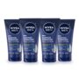 NIVEA MEN Maximum Hydration Face Lotion with Broad Spectrum SPF 15 Sunscreen, Lightweight Moisturizer Protects and Moisturizes, 4 Pack of 2.5 Fl Oz Tu