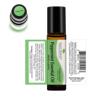 Plant Therapy Peppermint Essential Oil 100% Pure, Pre-Diluted Roll-On, Natural Aromatherapy, Therapeutic Grade 10 mL (1/3 oz) - Image 7