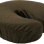 Therapist's Choice? Premium Deluxe Microfiber Massage Table Face Cradle Covers, 4pcs per package (Chocolate (Dark Brown))