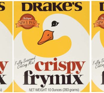 Drake’s Crispy Frymix, 10 Ounce (Pack of 3)