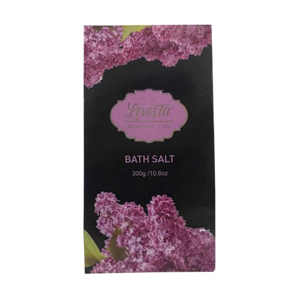 Spa Gift Basket with Lavender Fragrance and Lilac Color - Bath and Body Set Includes Shower Gel, Body Lotion, Hand Lotion, Bath Salt, Flower Sponge an - Image 5