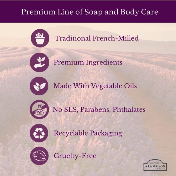 A LA MAISON Moisturizing Lotion, Honeysuckle - Uses: Hand and Body, Argan Oil, Pure Shea Butter, Essential Oils, Plant Based, Cruelty-Free, SLS and Pa - Image 3