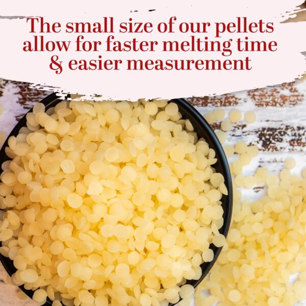 Better Shea Butter Organic Beeswax Pellets | Use it to make Candles, Food Wraps, Furniture Polish, Lip Balms | Food Grade, 100% Pure, Yellow Beeswax P - Image 7