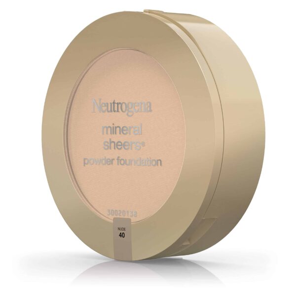 Neutrogena Mineral Sheers Powder Foundation, Nude 40, 0.34 Ounce - Image 8