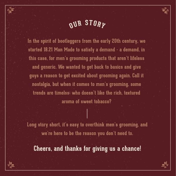 18.21 Man Made Premium Hair Spray for Men, All-Day Flexible Hold, 10 oz. - Styling Hairspray with Matte Finish, Sweet Tobacco Scent - Professional, No - Image 7