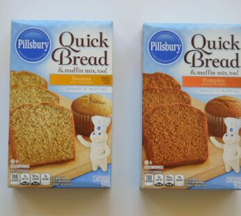 Pillsbury, Quick Bread Variety of Two : Banana & Pumpkin – 14 oz each