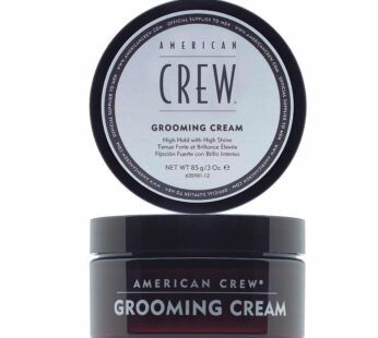 Men’s Grooming Cream by American Crew, Like Hair Gel with High Hold with High Shine, 3 Oz (Pack of 2)