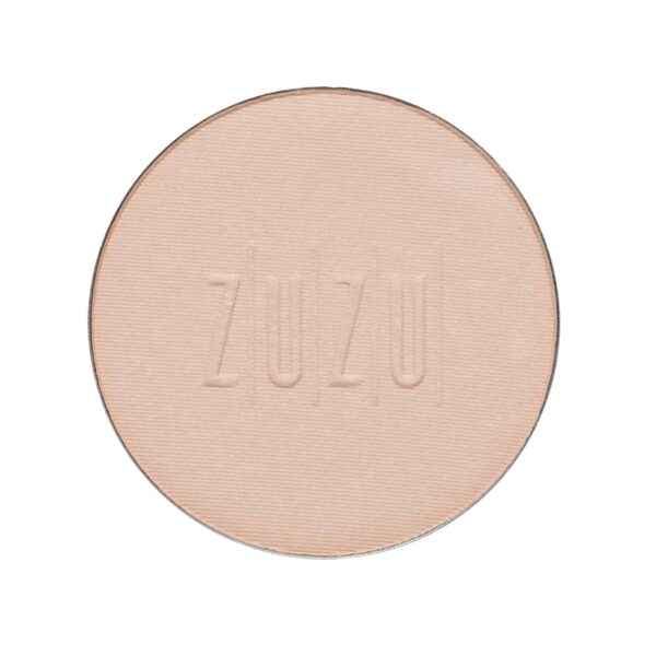 ZUZU LUXE Mineral Powder, Dual Powder Foundation, medium to full coverage, natural finish. Natural, Paraben Free, Vegan, Gluten-free, Cruelty-free, No