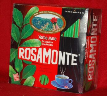 Yerba Mate Rosamonte – Mate Cocido – 50 tea bags