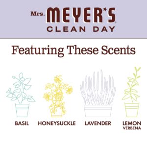 Mrs. Meyer's Hand Soap, Made with Essential Oils, Biodegradable Formula, Lavender, 12.5 Fl. Oz - Image 7