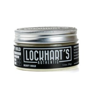 Lockhart?s Authentic Handcrafted Heavy Hold Hair Pomade, Low Shine, Coco Vanilla Scent, (3.4oz.) - Image 3