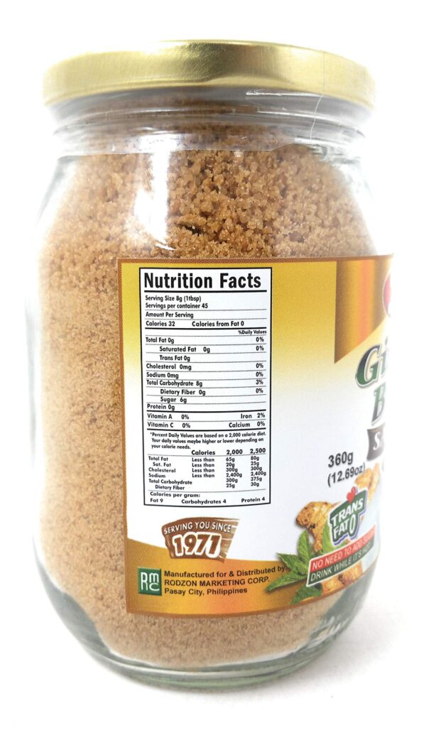 Ludy's Ginger Salabat Tea (Ginger Brew, 1 Pack of 360g) - Image 3