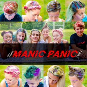 MANIC PANIC Electric Lizard Green Hair Dye Gel - Dye Hard - Temporary Washable Hair Color Gel In A Bright Green Shade With Strong Hold - Glows in Blacklight For Kids & Adults - Vegan (1.66 oz) - Image 3