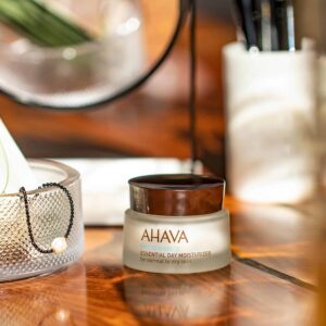 AHAVA Essential Day Moisturizer, Normal to Dry Skin - Essential Daily Hydrating Facial & Neck Cream, Anti-Aging & Smoothing Effect, Enriched with Osmo - Image 6