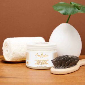 SheaMoisture All-Over Hydration for Ultra-Healing for Dry Skin 100% Raw Shea Butter 11.5 oz - Image 6