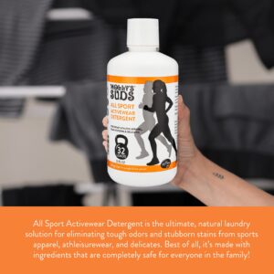 Molly's Suds All Sport Laundry Wash | Gentle Detergent for Workout Clothes, Athletic Wear, and Sports Fabrics | 32 Loads - Image 2