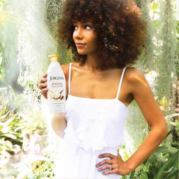 Jergens Shea Butter Deep Conditioning Moisturizer, Travel Size Deep Conditioning Moisturizer, 3X More Radiant Skin, 3 Ounces, with Pure Shea Butter, D - Image 8