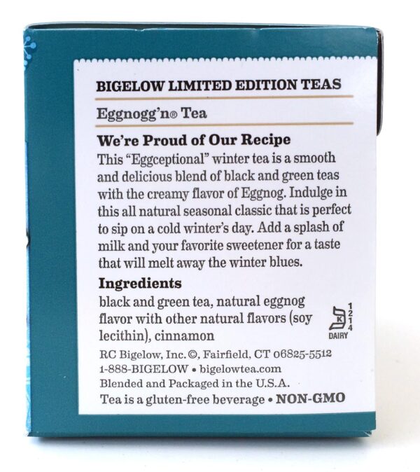 Bigelow Eggnogg'n Tea, 1.73 Box (Pack of 2) - Image 3