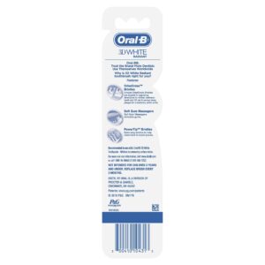 Oral-B 3D White Radiant Whitening Toothbrush, Soft, 2 Count - Image 2